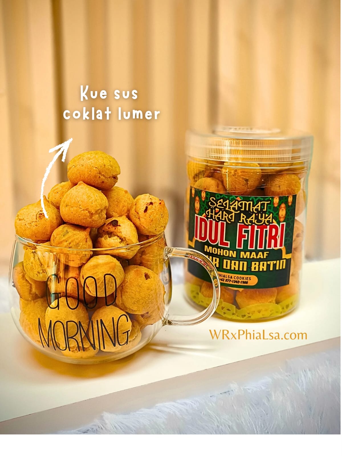 Kue Sus Cokelat Lumer