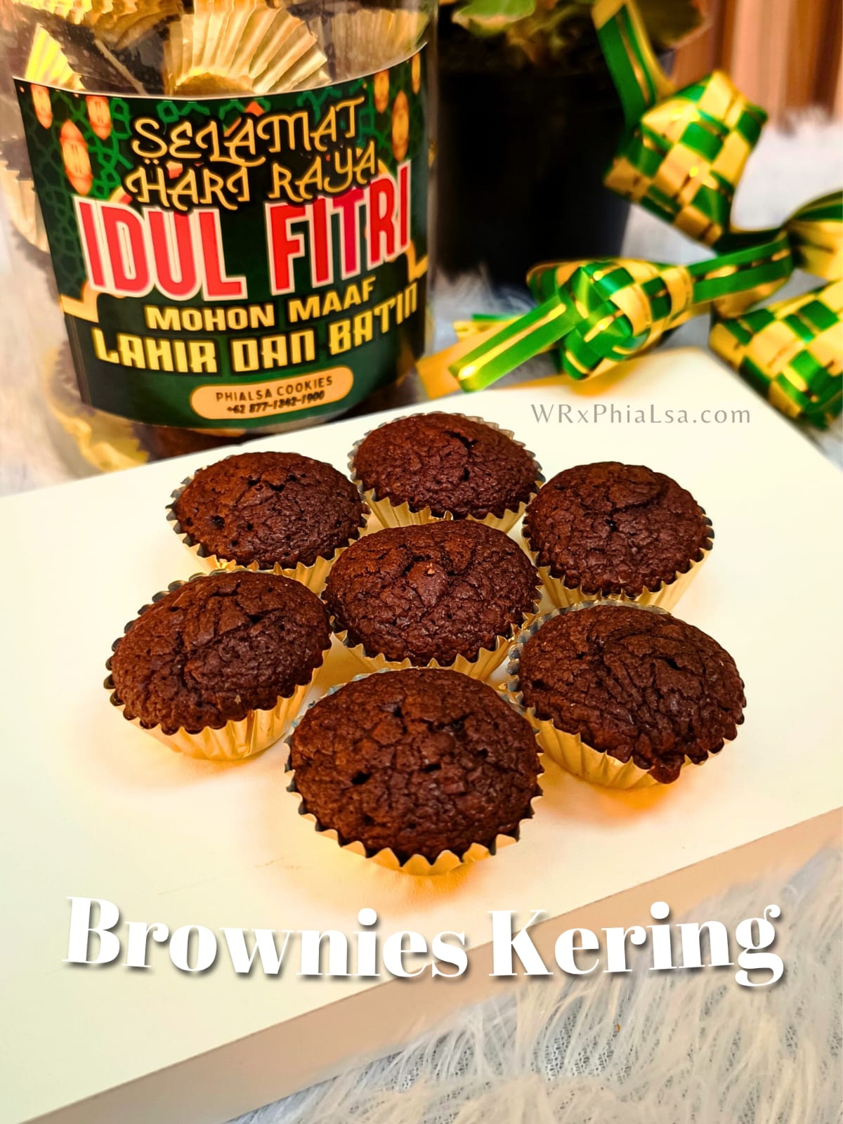 Kue Brownies Kering 